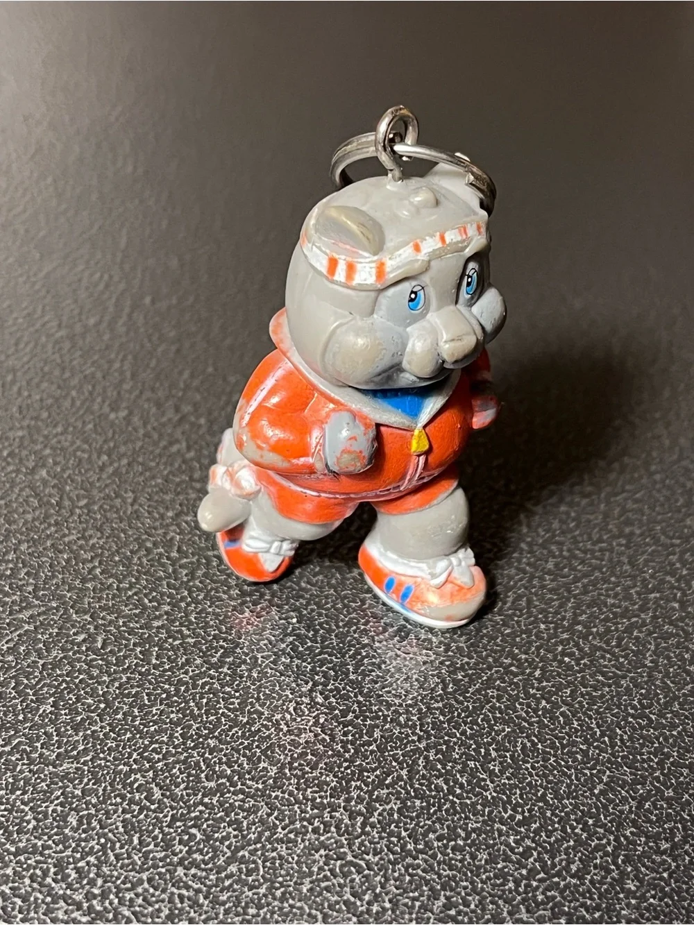 Vintage 1985 Get Along Gang Attachable Zipper Cat Key Chain